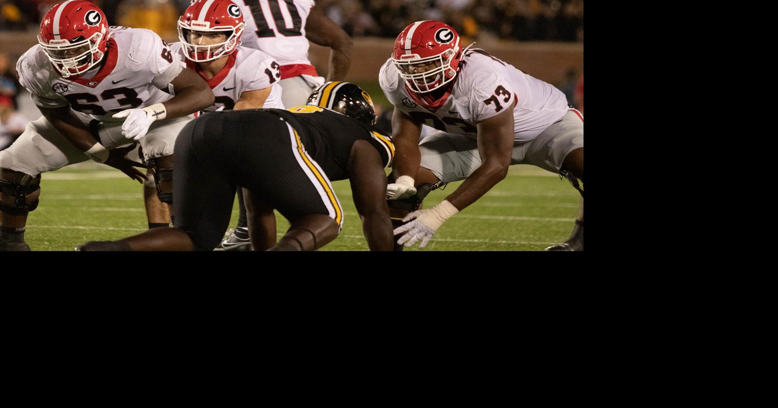 Georgia’s quest for consistency on the offensive line