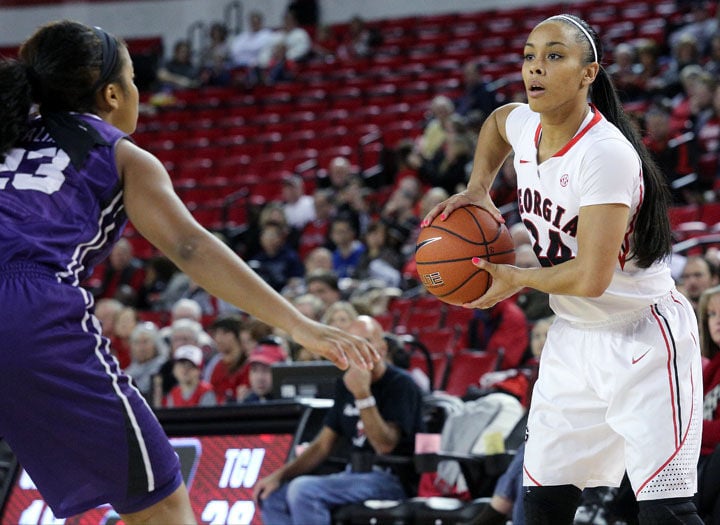 Georgia vs. TCU Women's Basketball | Rbtv | redandblack.com