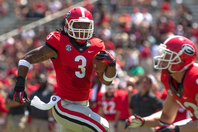 The Making of Todd Gurley, Sony Michel and David Andrews: 2014 in