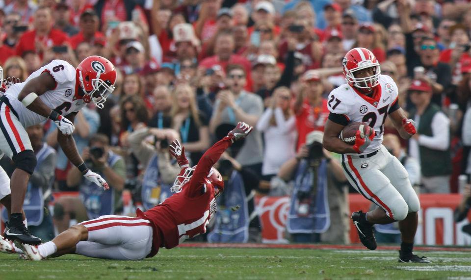 Todd Gurley Nick Chubb Headline Top Performances From Former Uga
