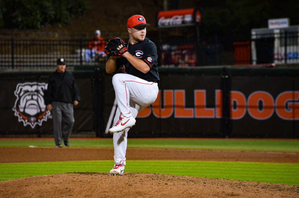 Georgia Baseball Clinches Another Series Victory With 4 2 Win Over Georgia Baseball Clinches Another Series Victory With 4 2 Win Over