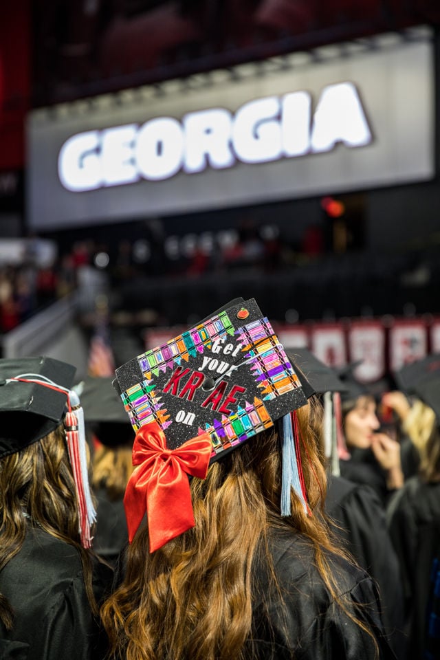 PHOTOS Caps and creativity Decorated graduation caps from UGA fall