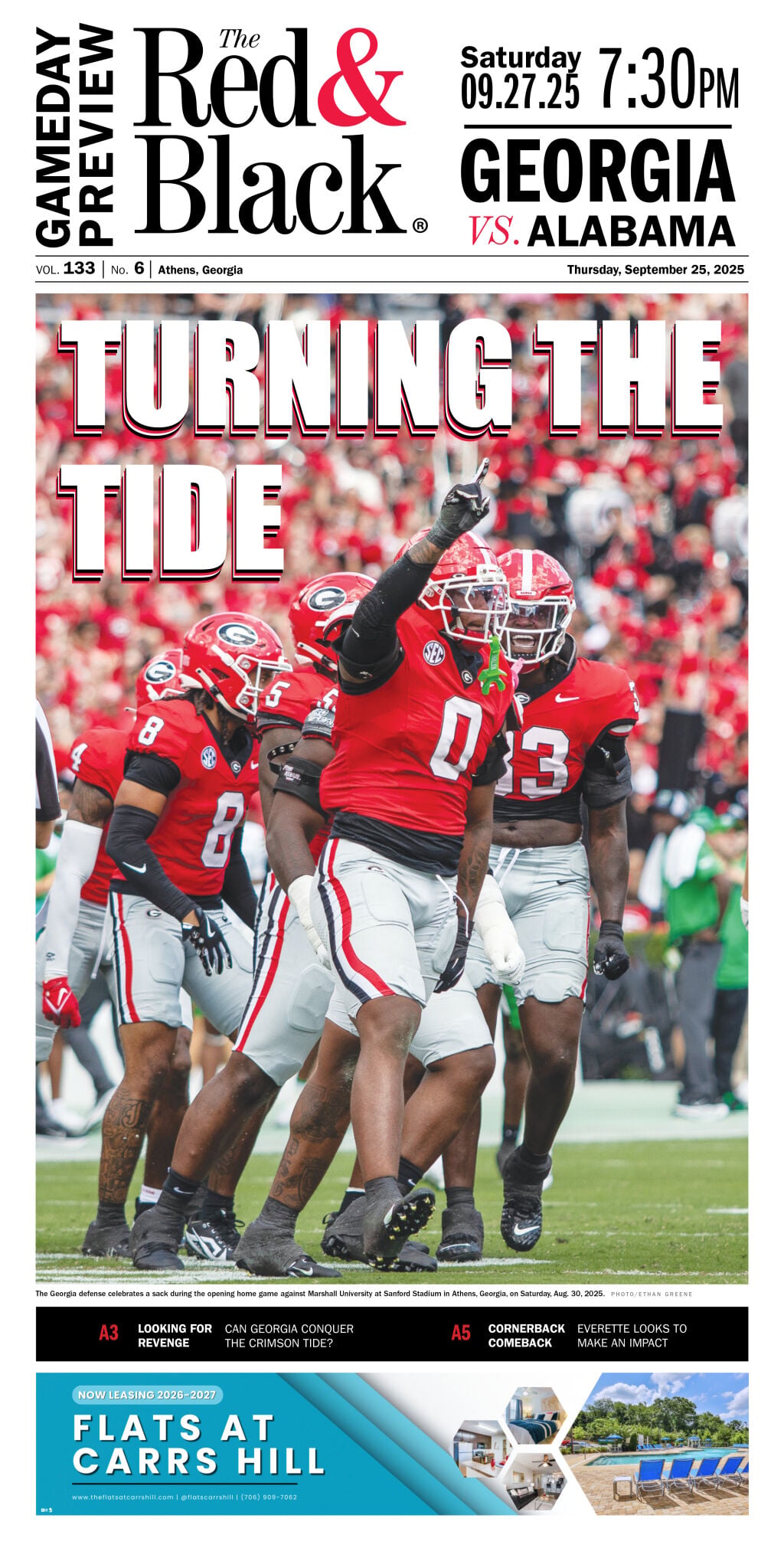 The Red & Black | September 25, 2025 | Print Editions | redandblack.com