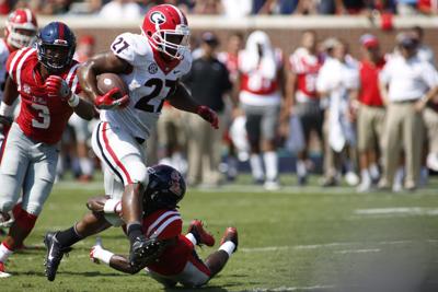 Georgia football practice report: Nick Chubb makes another