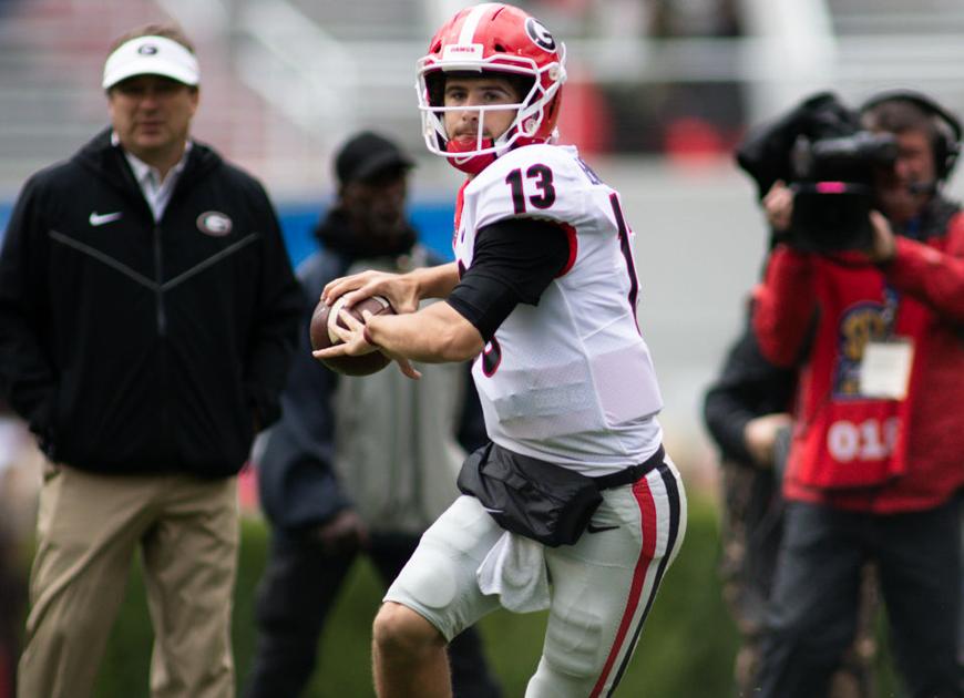 Stetson Bennett Iv And D Wan Mathis Battle On G Day For Backup Quarterback Spot Sports Redandblack Com