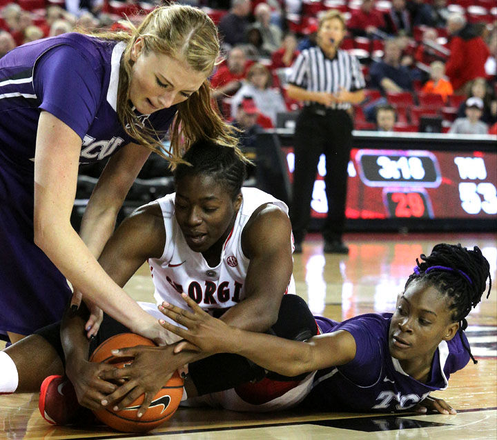 Georgia vs. TCU Women's Basketball | Rbtv | redandblack.com