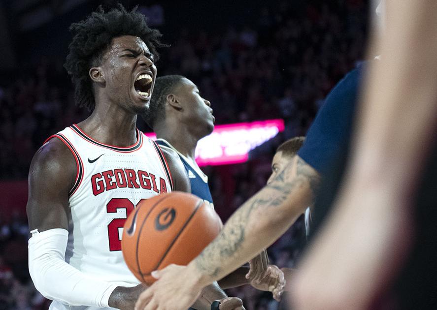 Georgia Men S Basketball S Rayshaun Hammonds Continues Hot Streak