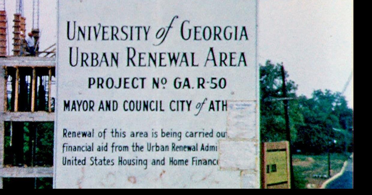 Urban Renewal Area Sign - Linnentown | | redandblack.com