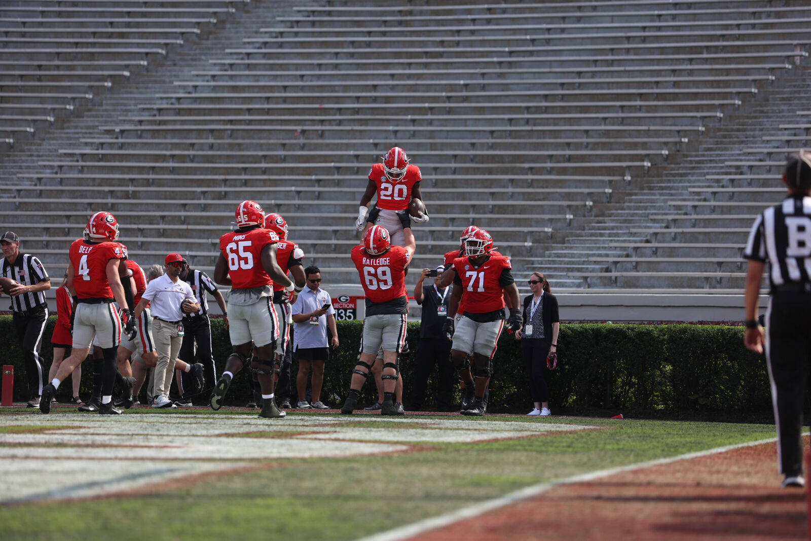 Georgia Football Report Card: Grading Position Groups After G-Day ...