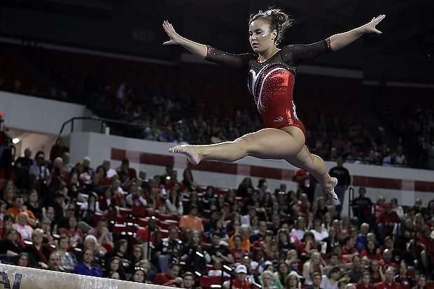 NCAA Gymnastics Regional Championships | Photo Galleries | Redandblack.com