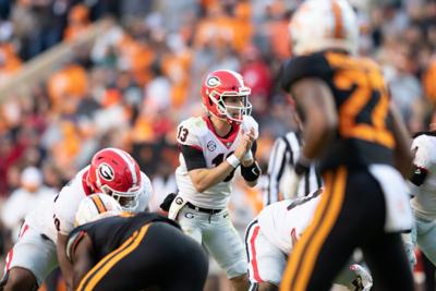 Observations Georgia Defeats Tennessee 41 17 Georgia Sports Redandblack Com