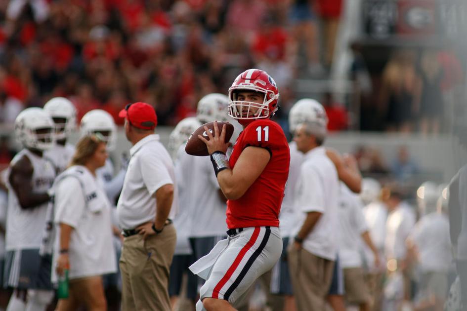 Sunday Play Review Jake Fromm S Flea Flicker Touchdown Pass To