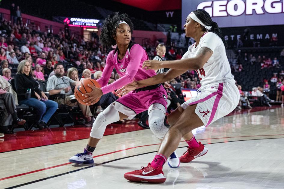 Photos Georgia Women S Basketball Defeats The Alabama Crimson