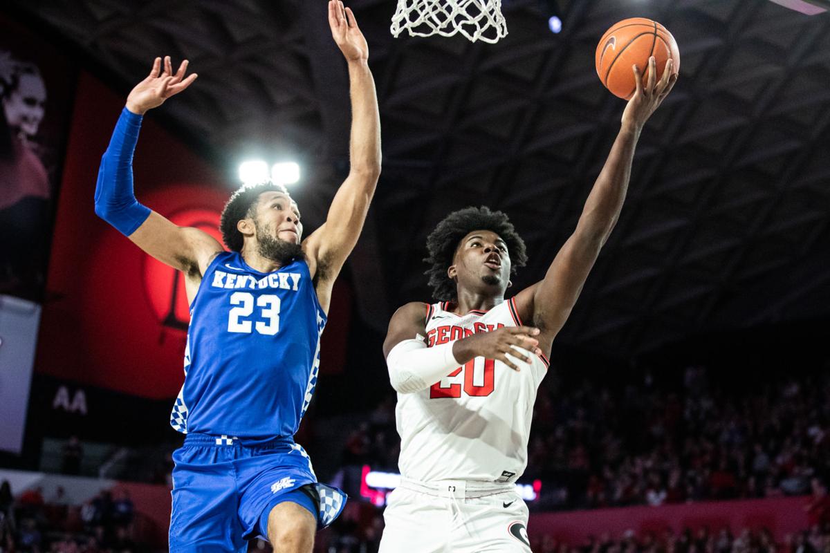 Georgia Men S Basketball Struggles Late Against Kentucky Without