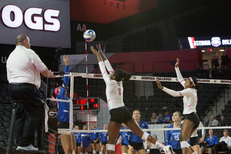 PHOTOS UGA volleyball loses to Kentucky, 30 Multimedia