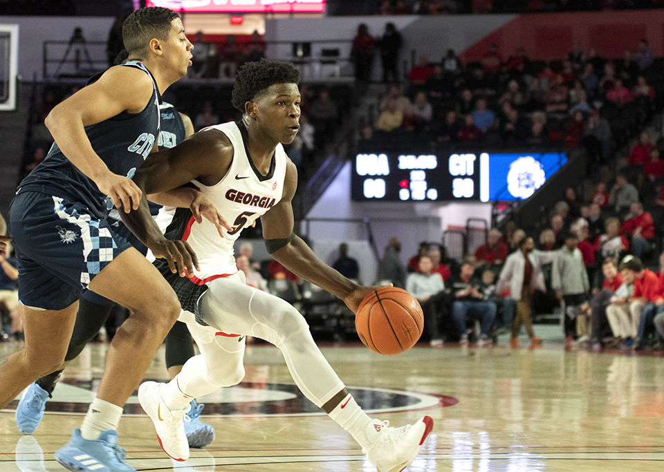 PHOTOS: UGA men's basketball defeats The Citadel, 95-86 | Multimedia | redandblack.com