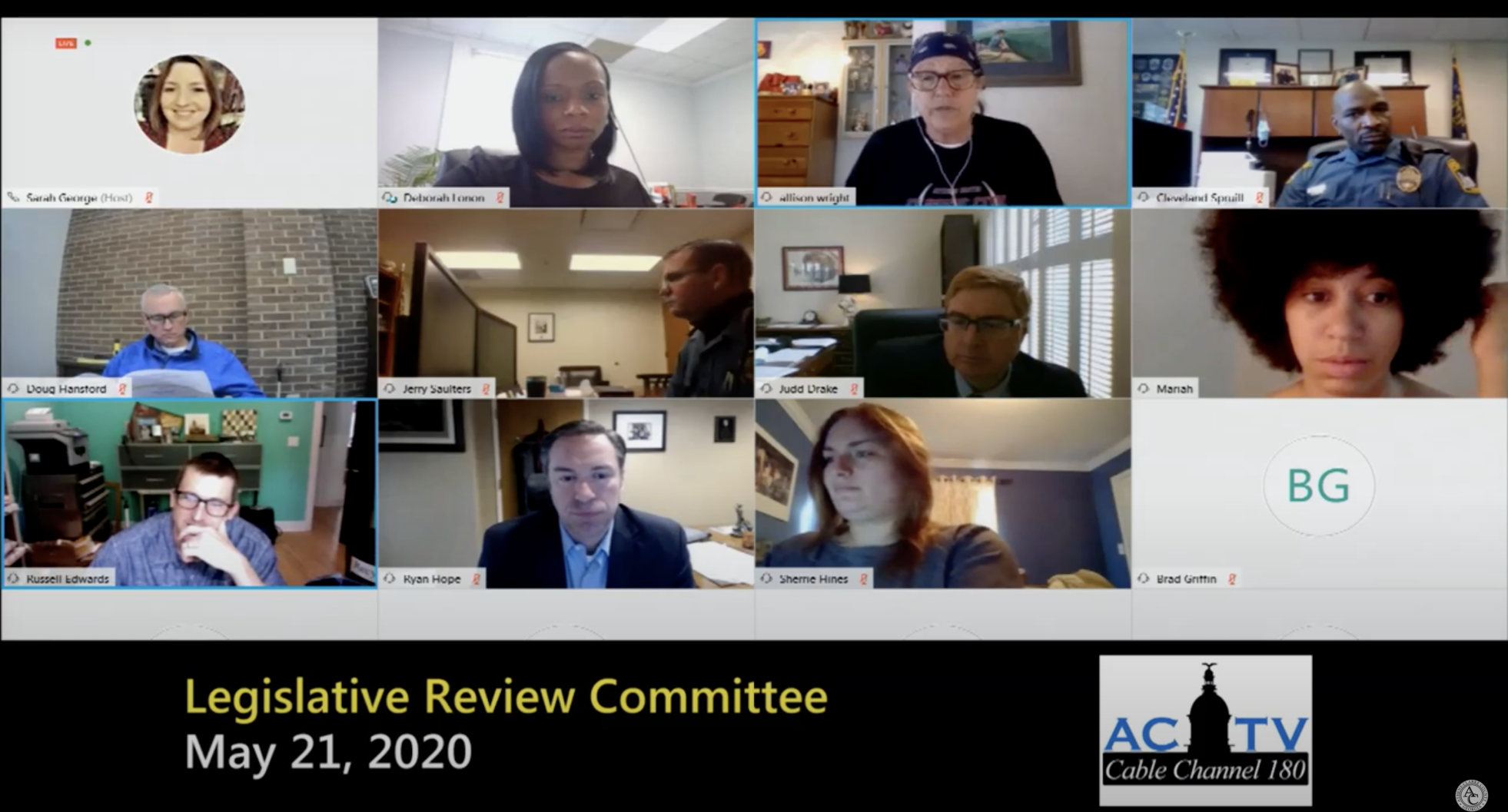 Legislative Review Committee discusses antidiscrimination, noise