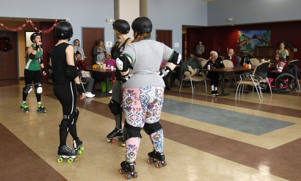 PHOTOS Classic City Rollergirls connect with Athens Community Council
