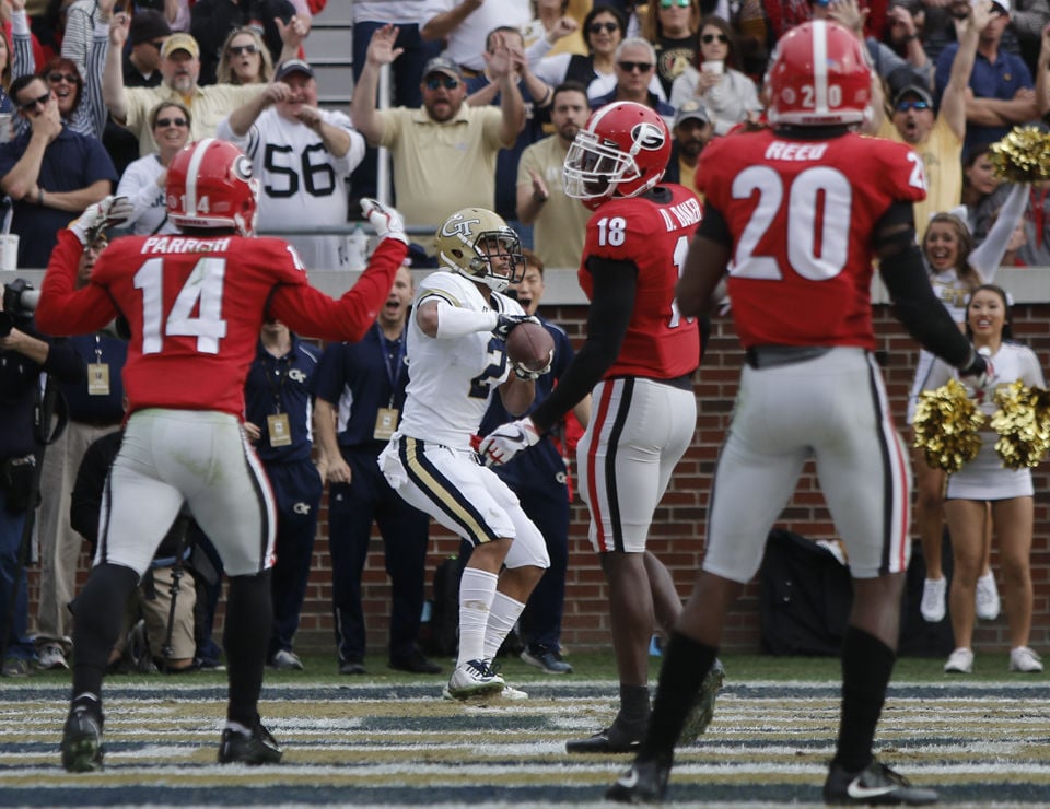 PHOTOS: Georgia Vs. Georgia Tech | First Half | Multimedia ...