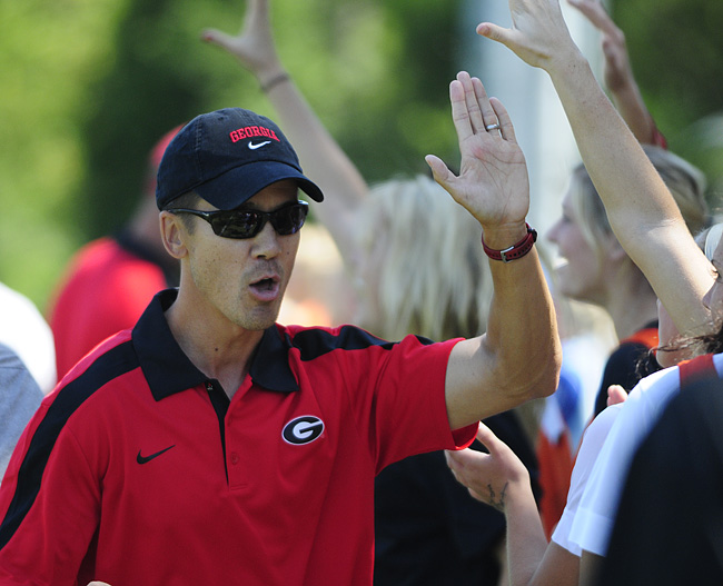 Black Squad Wins Game One 4-2 - University of Georgia Athletics