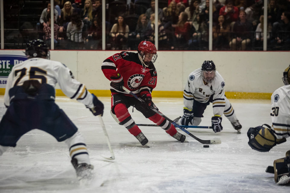 PHOTOS Ice Dawgs defeat Trine University, 86 Multimedia