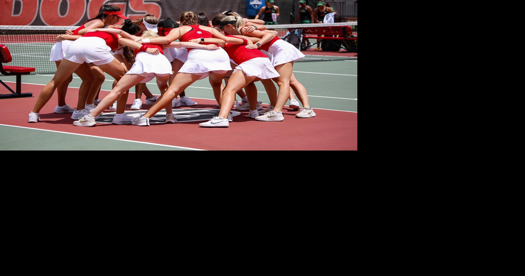 Georgia women’s tennis advances to ITA indoors after weather cancellation