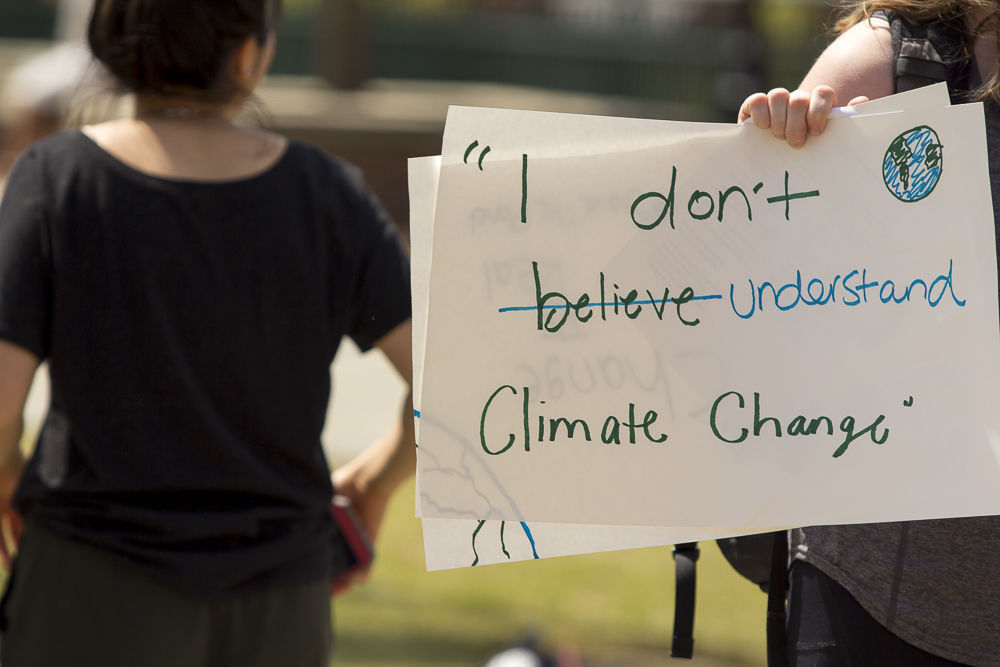 PHOTOS: UGA Students, Athenians Protest Climate Change Inaction At Tate ...