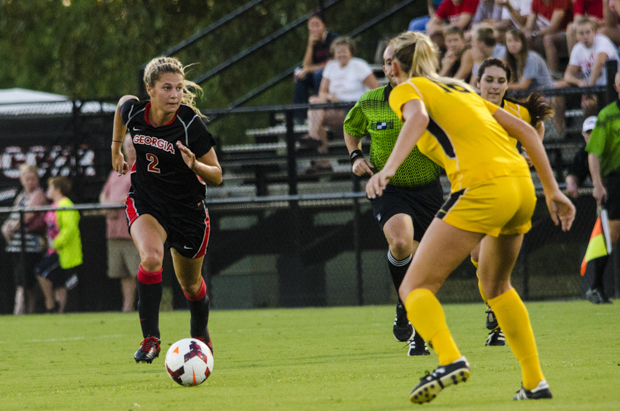 Georgia Women's Soccer Tops Auburn 3-0 In Final Exhibition Match ...