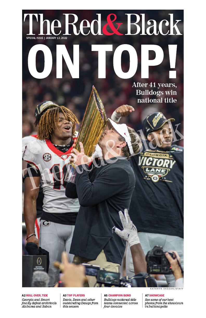 How to get ABH UGA national championship newspapers & posters