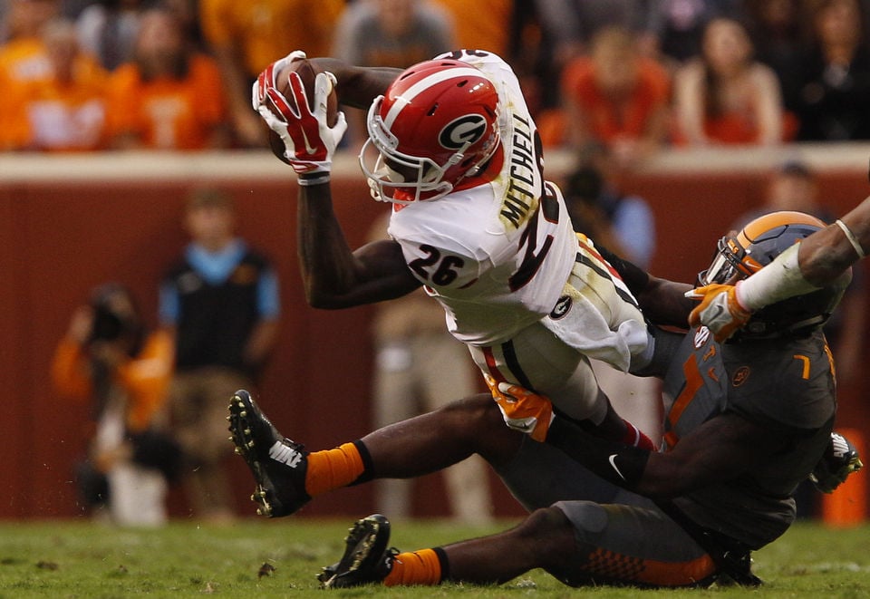 Was AJ Green a top 3 Wide Receiver at Georgia? 🐶 #fyp #collegefootbal