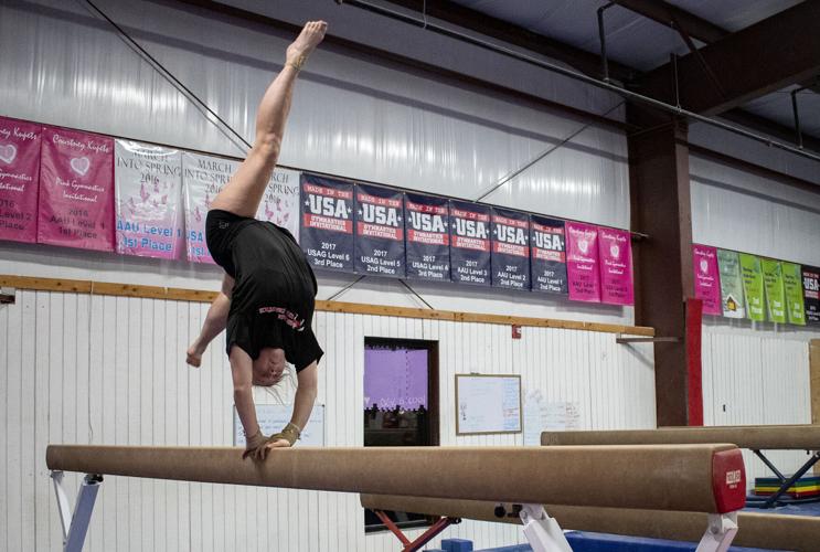 PHOTOS UGA club gymnastics holds mock meet Multimedia