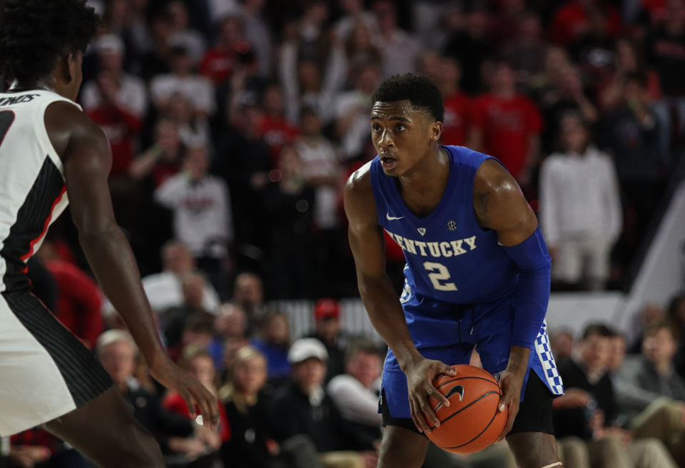 Former Georgia commit Ashton Hagans leads Kentucky to decisive victory ...