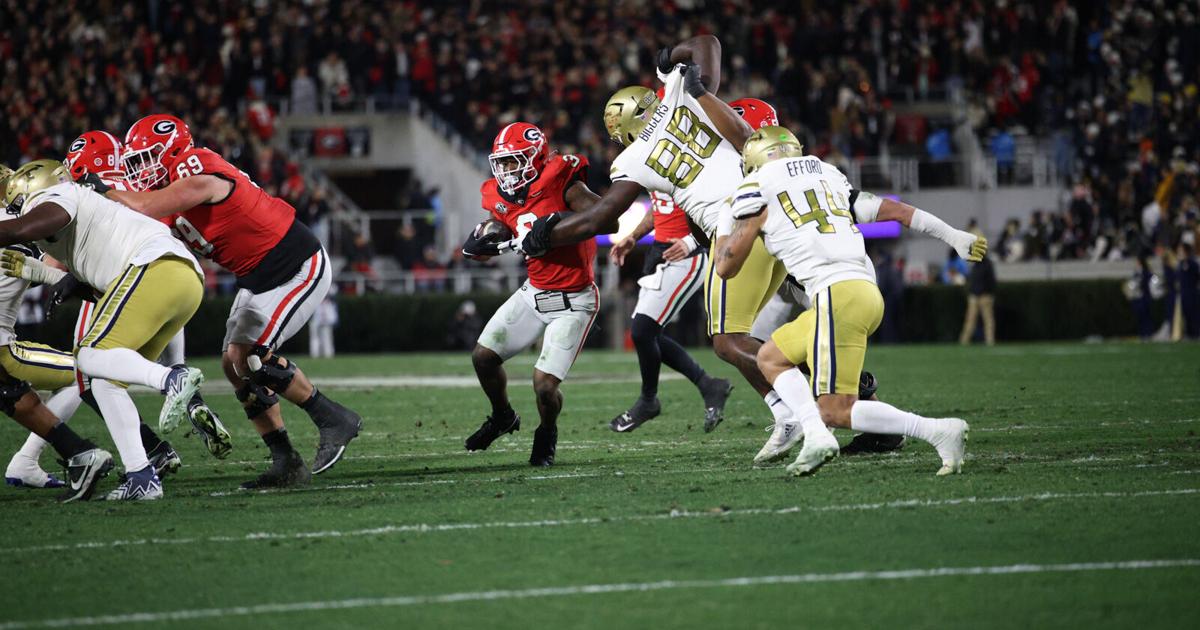 Postgame observations: Georgia beats Georgia Tech 44-42