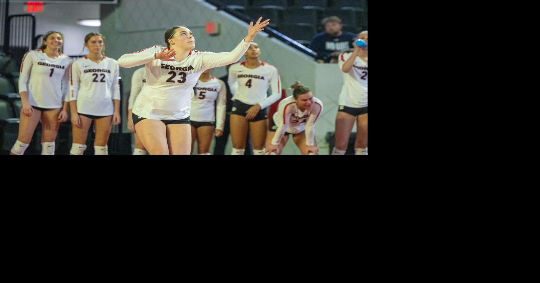 Georgia volleyball beats LSU in 4 sets | Georgia Sports | redandblack.com