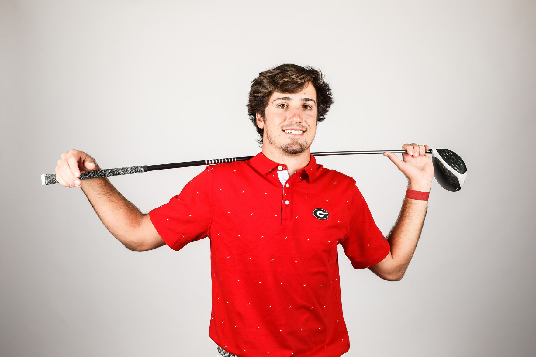 Uga men's hot sale golf shirt