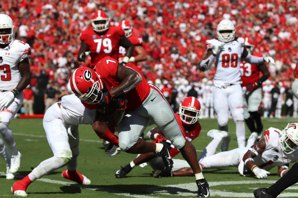 Photos uga vs austin peay first half multimedia redandblack