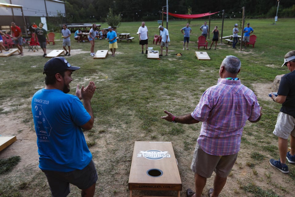 PHOTOS: Fall cornhole league begins at Southern Brewing Company ...