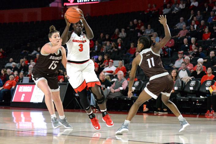 Georgia Women S Basketball Falls To Villanova 62 56 Women S