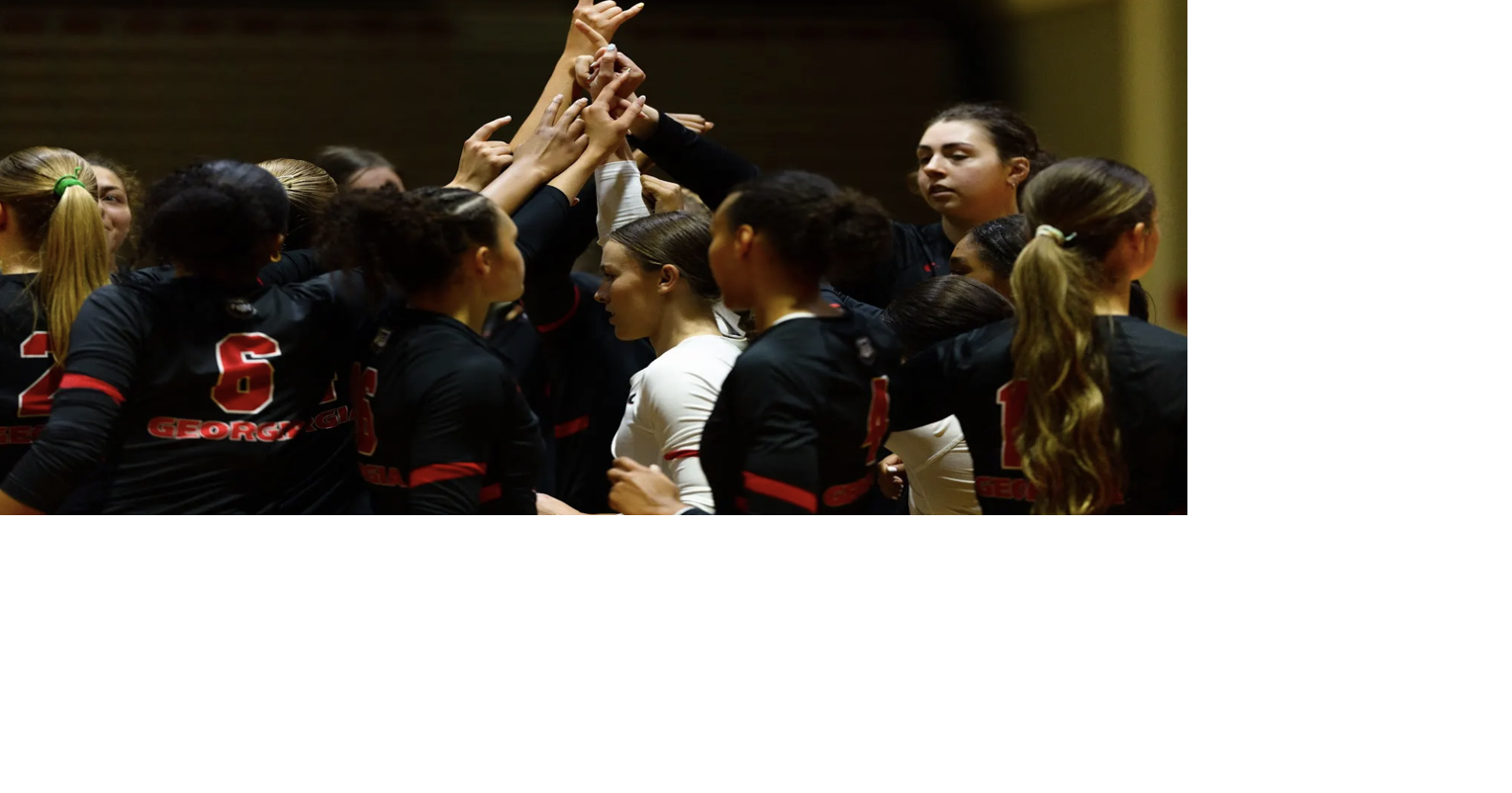 Georgia volleyball continues successful spring, defeats Kennesaw State and South Florida