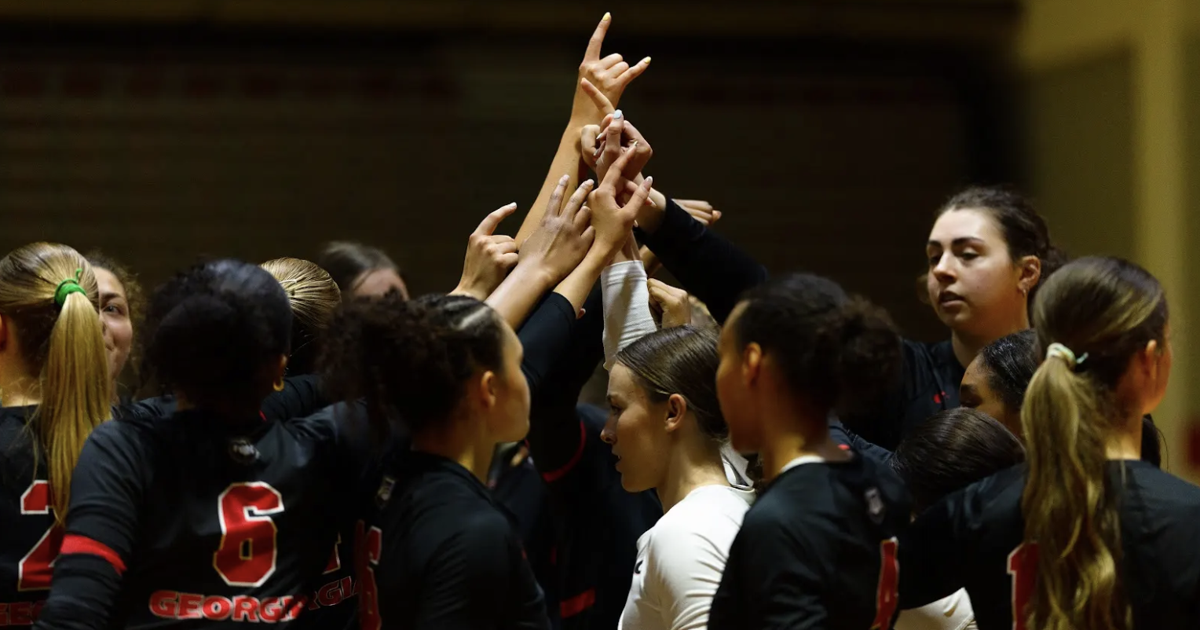 Georgia Volleyball Shines at Georgia Tech Spring Tournament