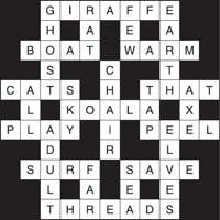 Crossword Solutions May 9 2024 Crosswords redandblack com
