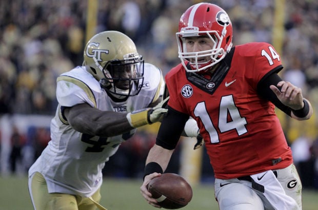 Touchdown Ga Tech Georgia Football versus Georgia Tech | Georgia Sports | redandblack.com