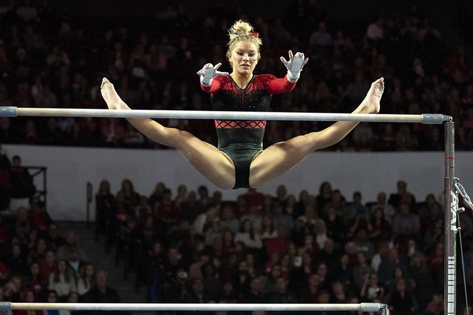 gymnastics falls to Auburn in first SEC road test Gymnastics