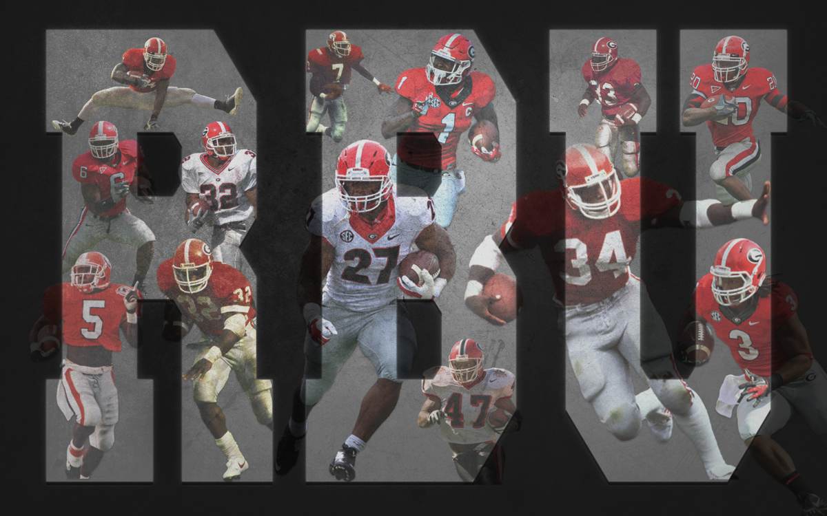 Running Back U How Georgia Has Sustained Success At One Position Through The Years Football Redandblack Com