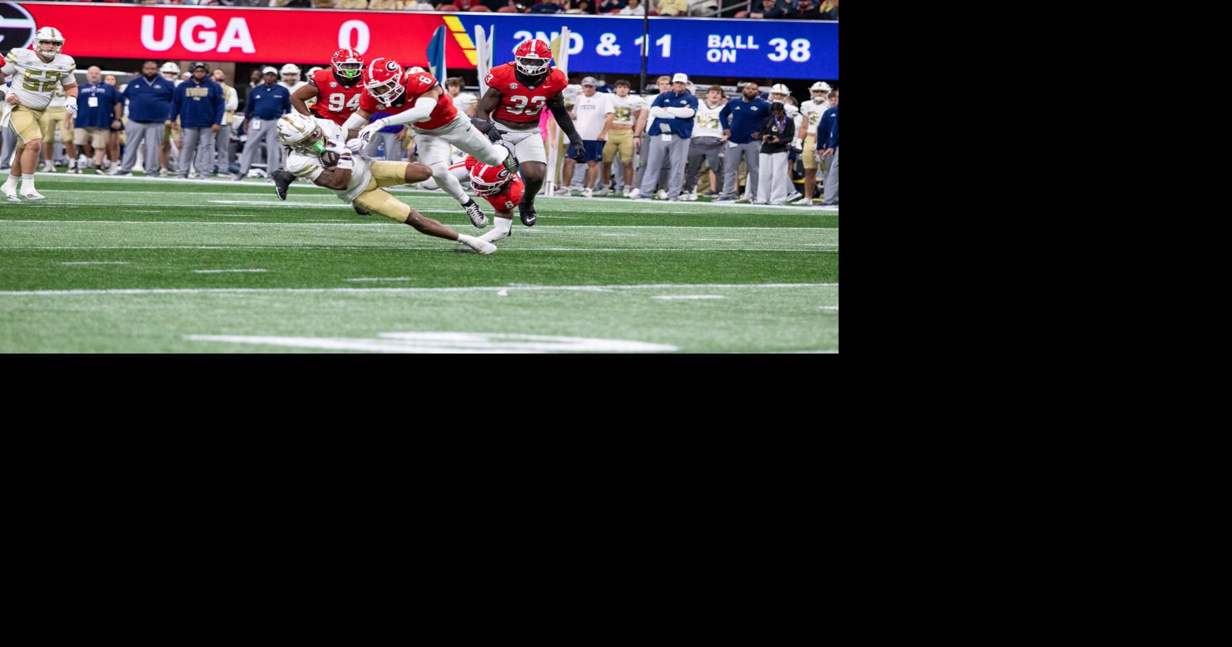 PHOTOS: Georgia vs Georgia Tech, first half