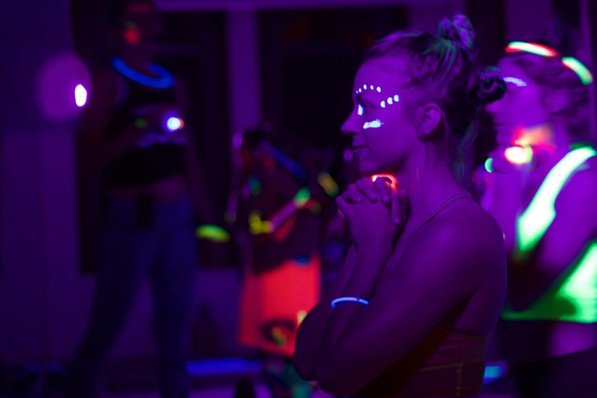 Fuel Hot Yoga S Glow In The Dark Yoga Night To Benefit Athens Based Nonprofit Culture Redandblack Com