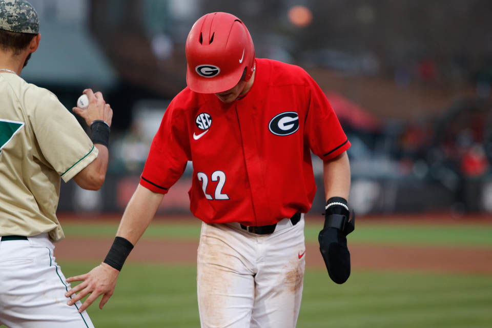 Georgia baseball blown out by College of Charleston