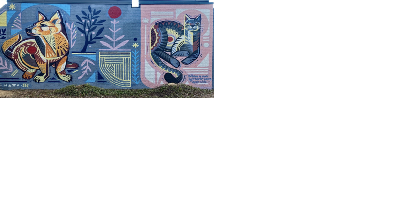 Athens Area Humane Society unveils new mural - Vimarsana News