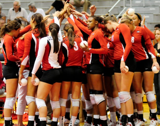 PHOTO GALLERY: Georgia Volleyball versus Kansas | Multimedia ...