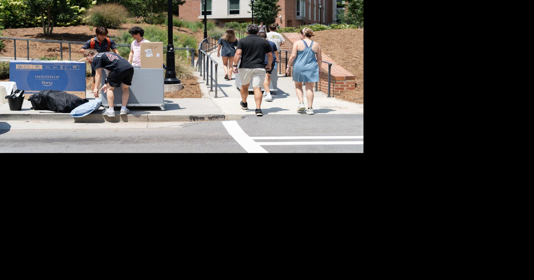 UGA freshmen move into new residence hall ahead of fall semester